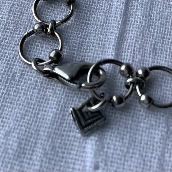 Silpada Silver 925 Necklace Retired 3-strand  16”-18” Stamped 926 w/logo - Picture 4 of 9